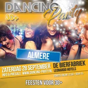 30+ Dancing Party Almere 30+ Dancing Party. Foto: Herman Hilhorst.Foto geüpload door gebruiker.