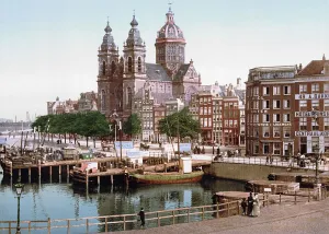 Sint Nicolaasbasiliek In het centrum van Amsterdam