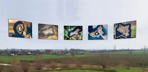 Uitkijkpunt met Augmented reality App Foto geüpload door gebruiker Stichting Liniebreed Ondernemen.