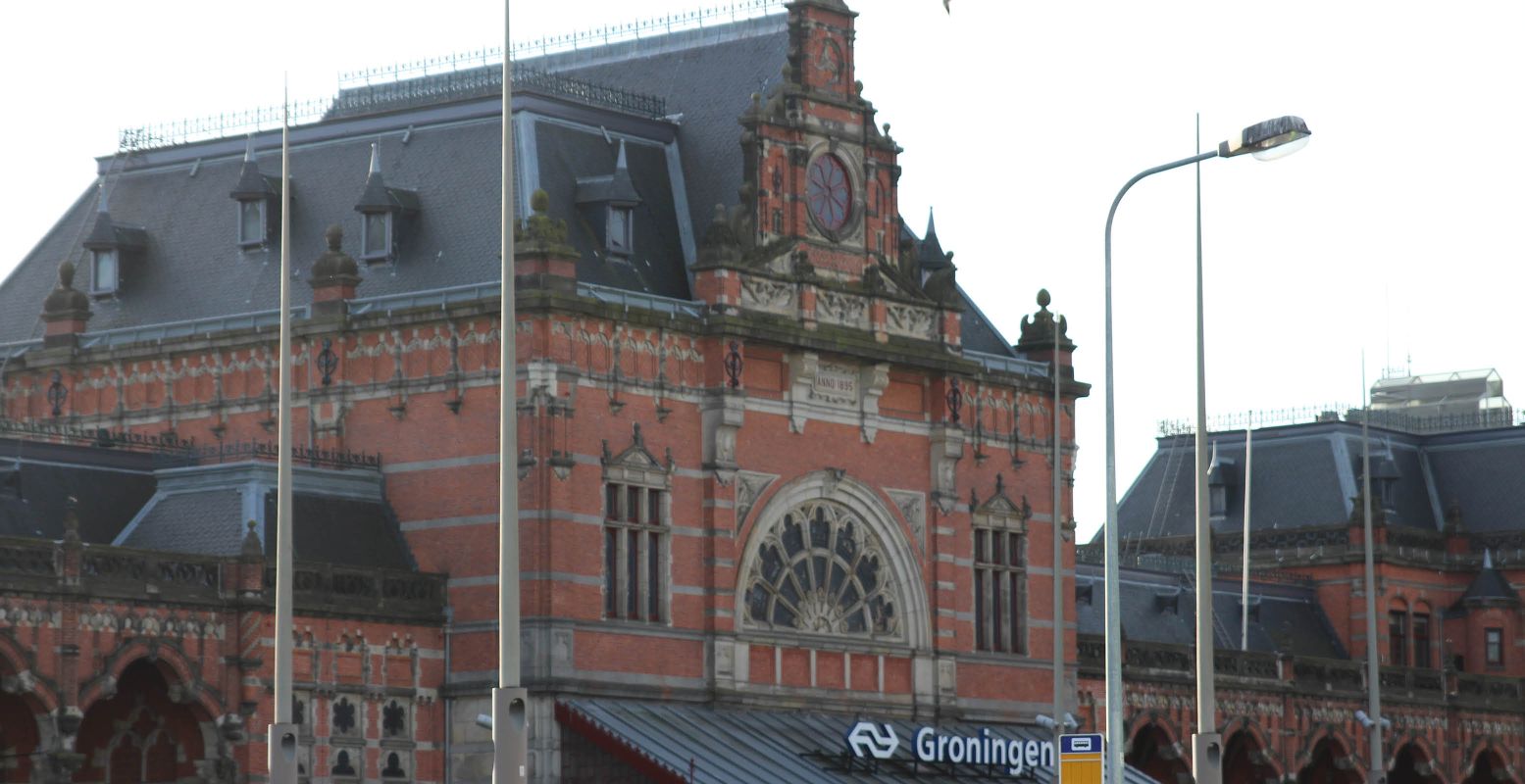 Het station van Groningen is een bezienswaardigheid op zich! Foto: Redactie DagjeWeg.NL