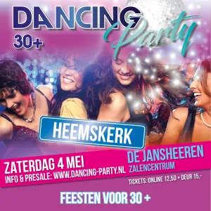 30+ Dancing Party Heemskerk 30+ Dancing Party. Foto: Herman Hilhorst.Foto geüpload door gebruiker.