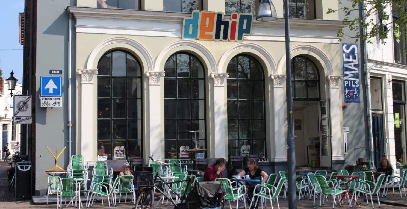 Hip en happening: restaurant De Hip aan Brink. Foto: Redactie DagjeWeg.NL