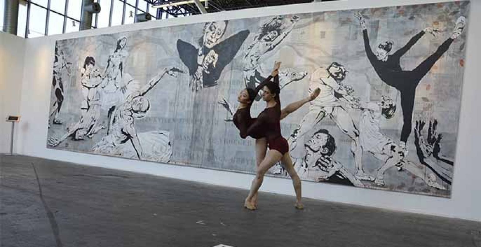 Bijzondere kunstvormen, zoals dans, zijn te zien op de KunstRAI. Foto: KunstRAI