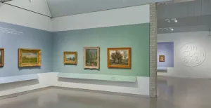 Vincent van Gogh inspireert in Kröller-Müller Museum Van Gogh hangt hier tussen schilders die hij zelf bewonderde en schilders die hem als voorbeeld zagen. Foto: Marjon Gemmeke, Kröller-Müller Museum