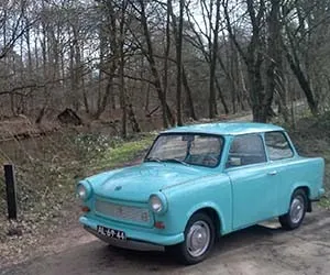 Foto: Trabant in de Peel.