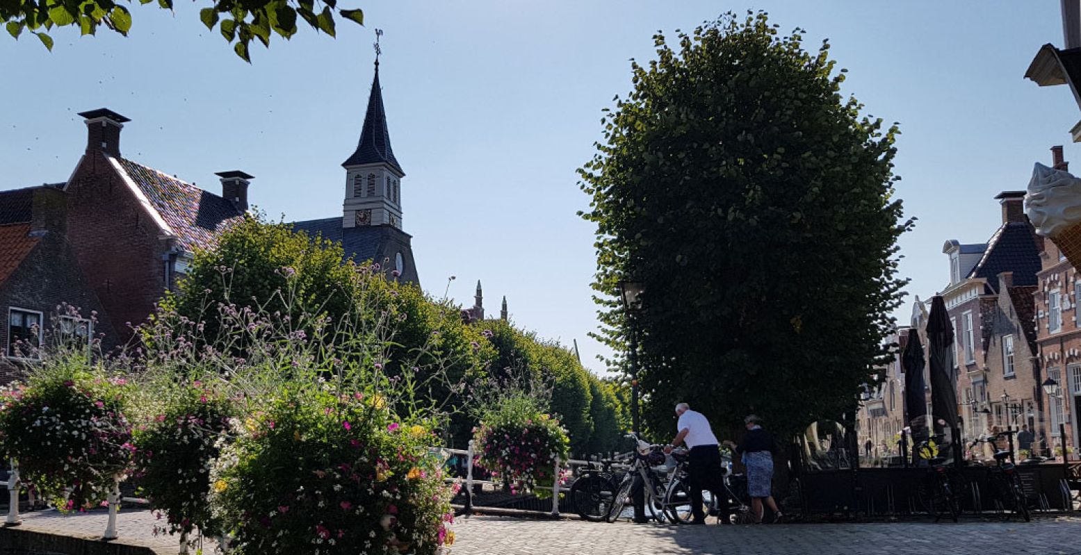Het Friese Sloten is een van de vijf kleinste steden van Nederland. Foto: DagjeWeg.NL / Tonny van Oosten
