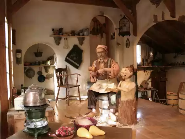 Al je favoriete sprookjesfiguren zijn van de partij, zoals Gepetto en Pinokkio. Foto: Sprookjeswonderland