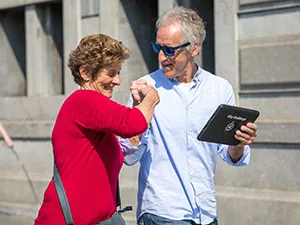 De ouders tegen de kinderen: wie lijkt hier te winnen? Foto: City Challenge