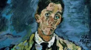 Verguisd en gewild: de beesten en mensen van Oskar Kokoschka Zelfportret van Oskar Kokoschka, 1917. Foto: Museum Boijmans Van Beuningen