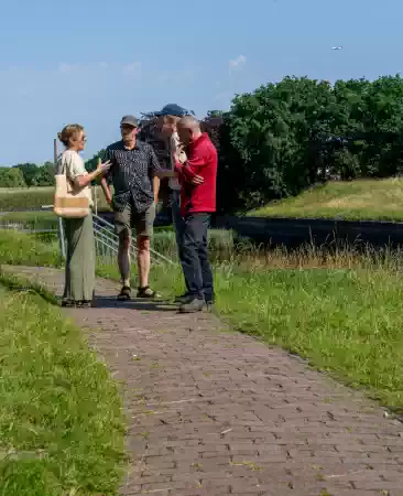 Rondleiding met gids in juli en augustus Foto geüpload door gebruiker Waterlinie Evenement