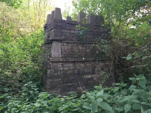 Een van de bouwwerken in de Ecokathedraal. Foto: Pieter Gosselink