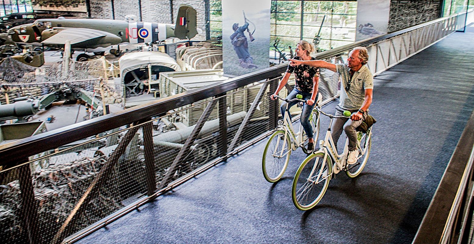 Wat doe jij het liefst in Noord-Brabant? Foto: Oorlogsmuseum Overloon