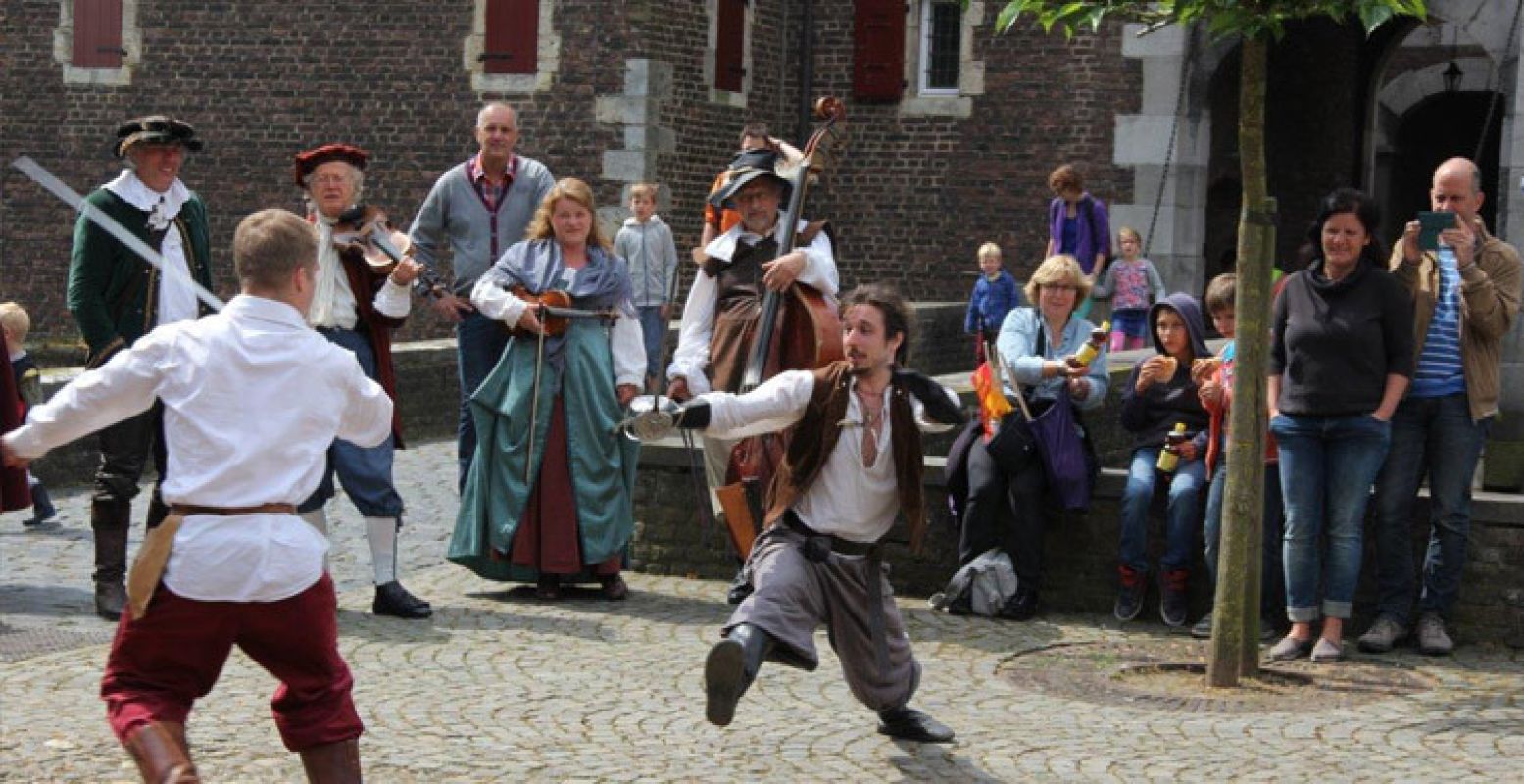 Op  Kasteel Hoensbroek  is er van alles te zien tijdens de Dag van het Kasteel.