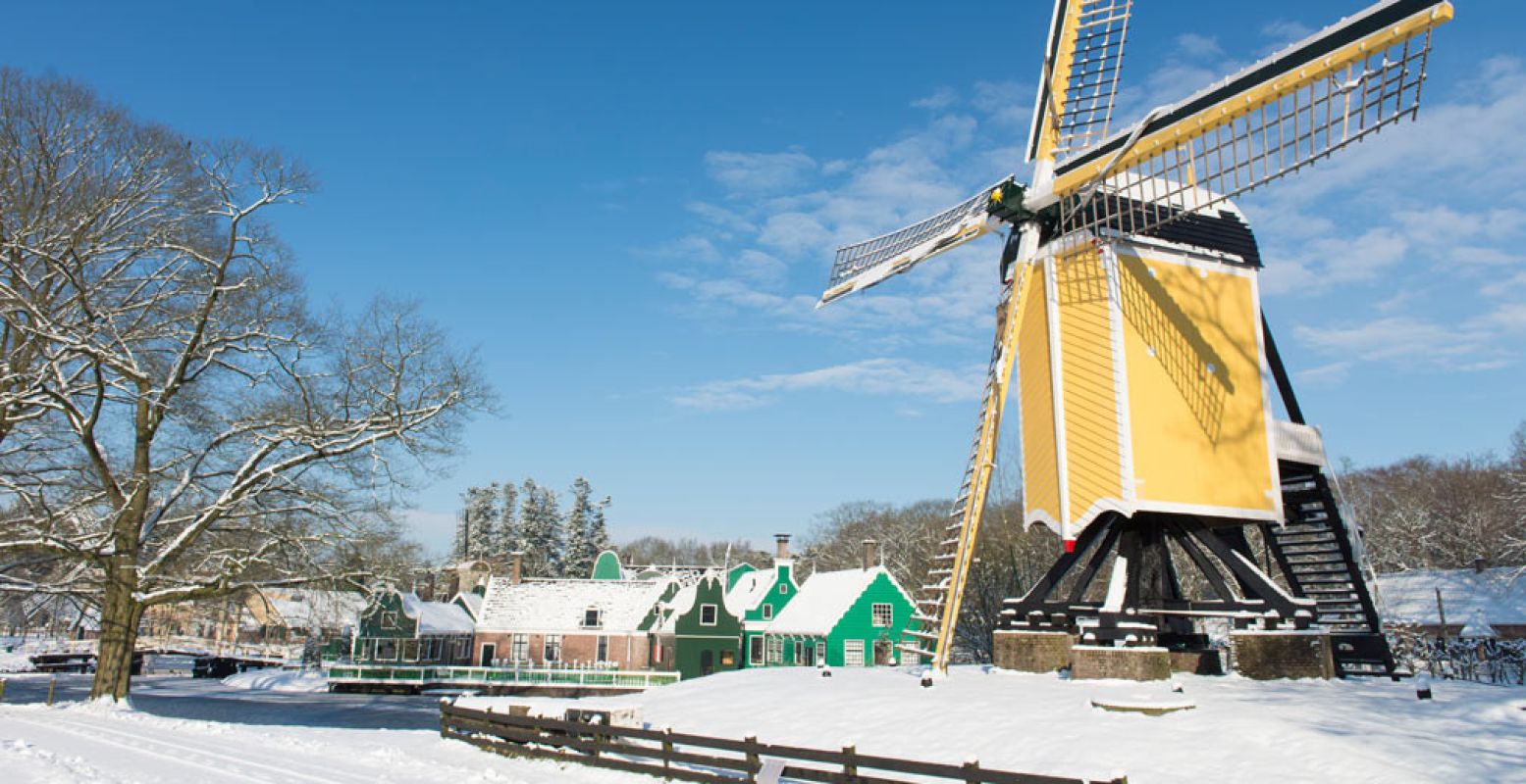 Oerhollands landschap.