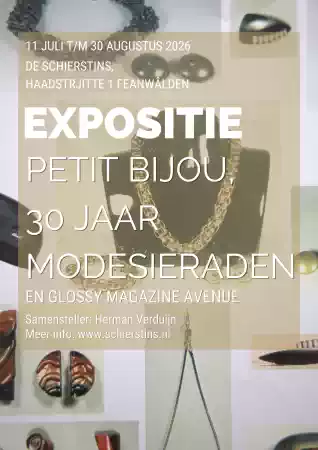 Petit Bijou, 30 jaar modesieraden Foto: Flyer door De Schierstins