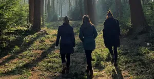 Winterse wandeling in de Hattemse bossen Even bijkomen in de bossen tijdens een heerlijke wandeling. Foto: DagjeWeg.NL @ Grytsje Anna Pietersma