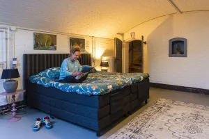 Slapen in de luxe B&B van Fort Bakkerskil Foto geüpload door gebruiker Stichting Liniebreed Ondernemen.