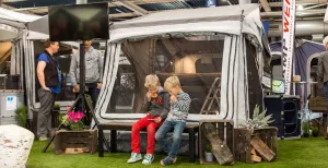 Kamperen in hartje Utrecht bij de Kampeer & Caravan Jaarbeurs