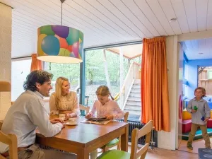 Center Parcs Het Meerdal Kleurrijke kindercottages.