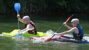 Als Indiana Jones door Nederland Peddel over de woeste rivier. Foto:  Flickr / Virginia Guard Public Affairs .