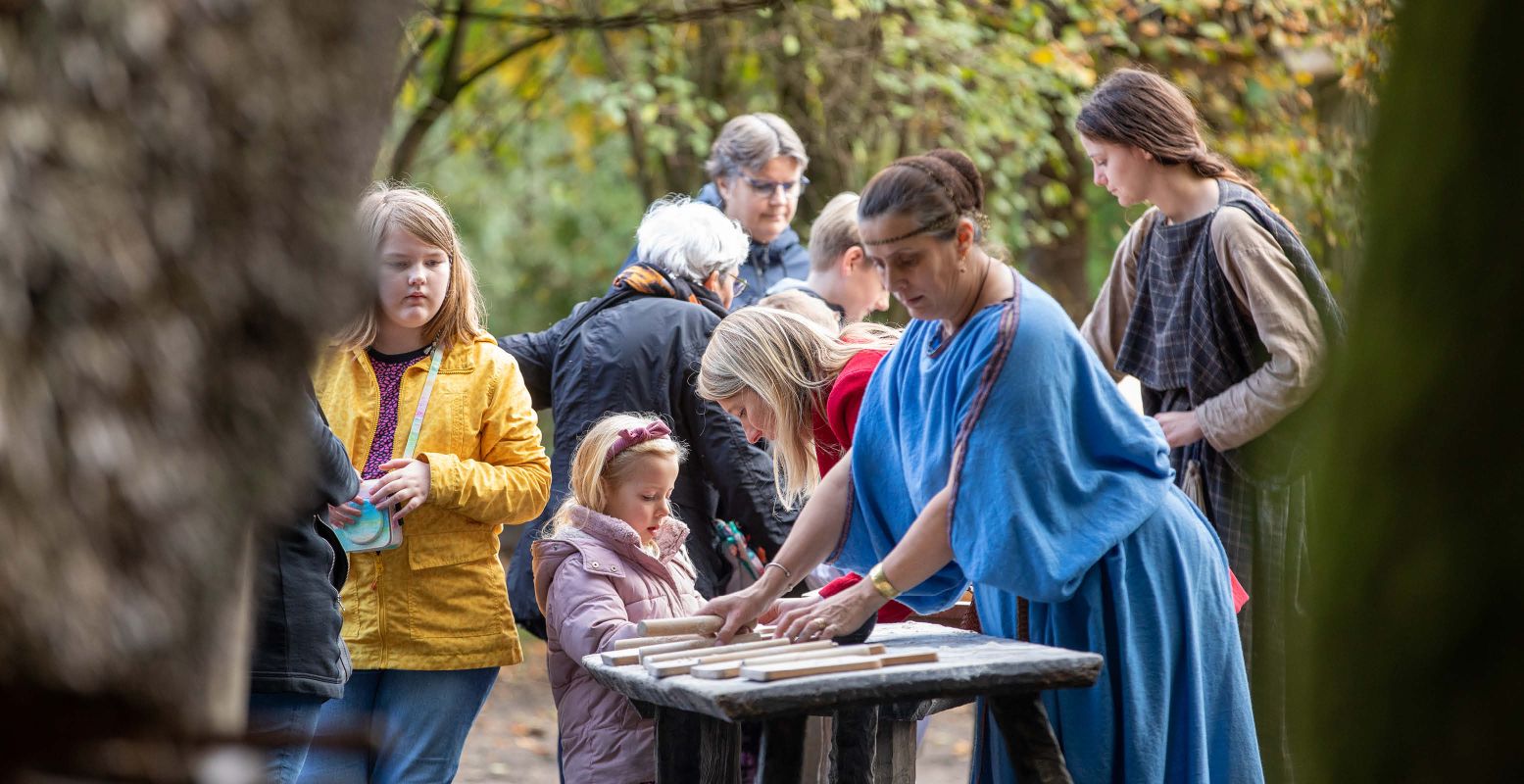 Het thema van de Romeinse Dagen: eten! Foto: preHistorisch Dorp