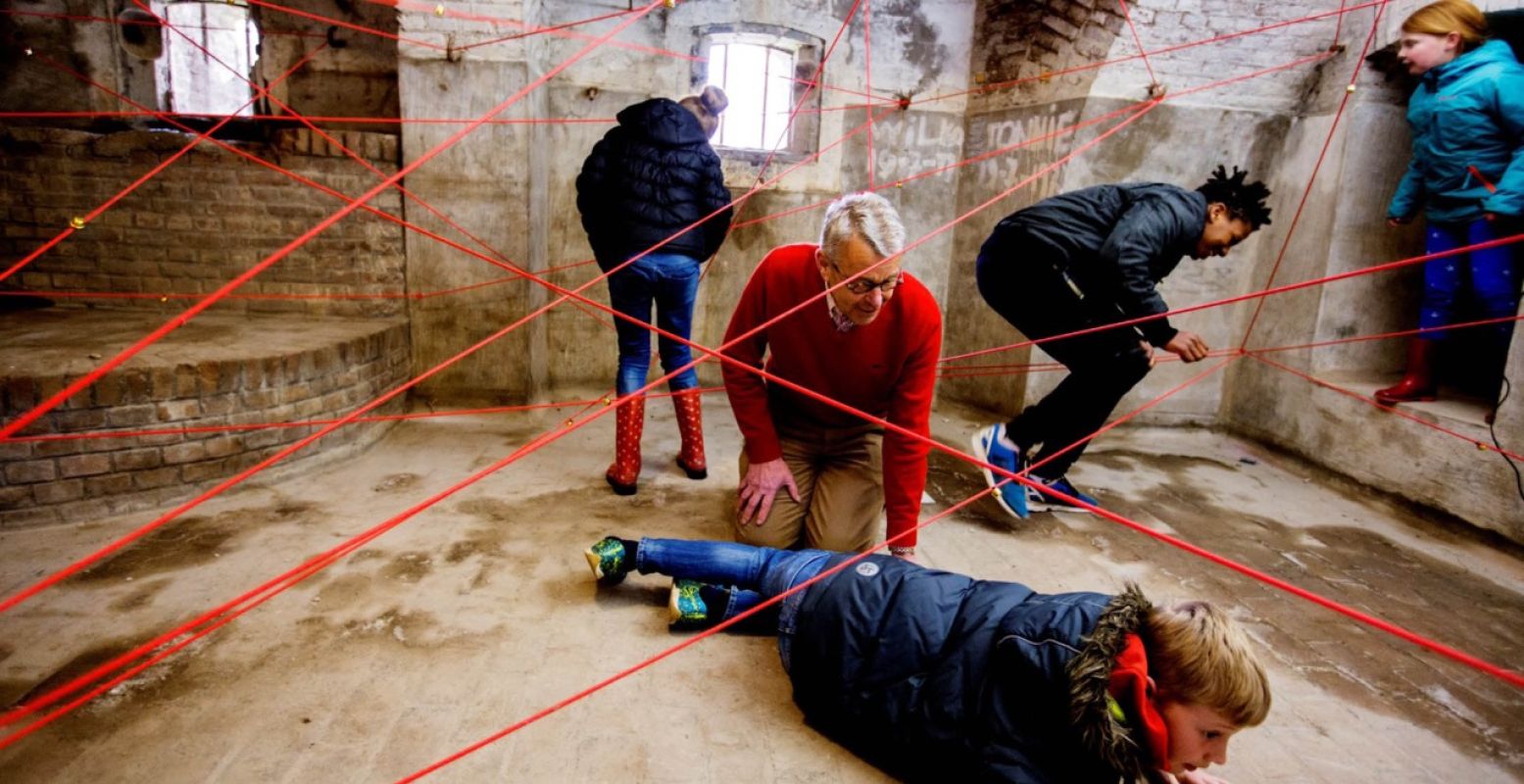 Op avontuur met Expeditie Pannerden. Foto: Fort Pannerden © Duncan de Fey