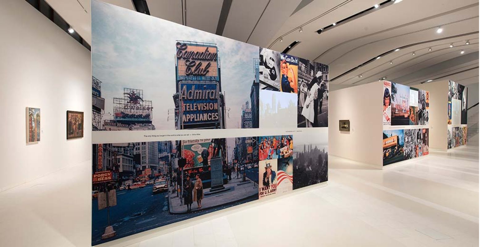 Bewonder levensechte schilderijen in de tentoonstelling The American Dream. Foto: Drents Museum.