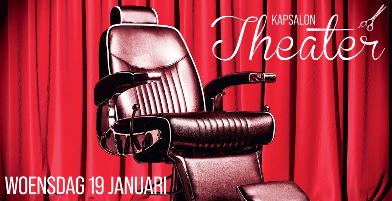 Op woensdag 19 januari kun je in 35 Nederlandse theaters naar de kapper, de schoonheidsspecialiste of de pedicure. Foto: Theater Kapsalon