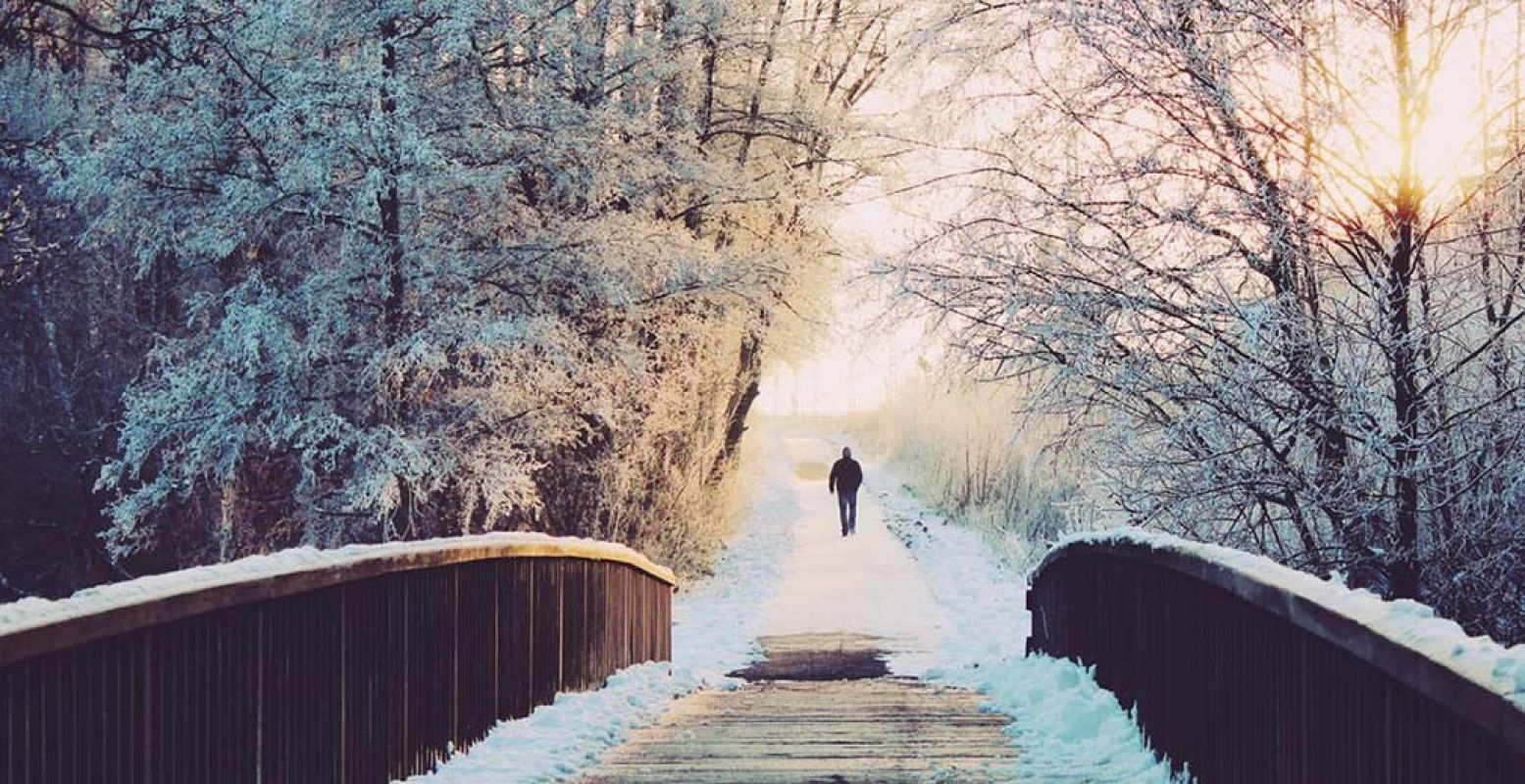 Maak een winterwandeling en geniet van een lekkere warme drank na afloop. Foto:  Pexels.com ,  CC0 License .