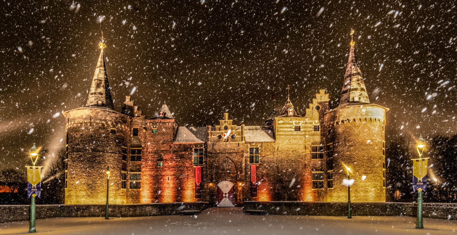 Bezoek Winterkasteel Helmond in de kerstvakantie. Foto: Kasteel Helmond © Dave van Hout Fotografie