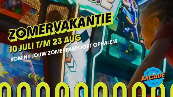 Zomerpaspoort bij Pop Culture Arcade Fotograaf: Eigen beheer