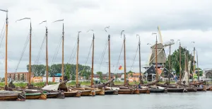 11 bezienswaardigheden in Harderwijk Botters aan de kade, vlakbij de Vischafslag en de Botterloods. Foto: Bottermuseum