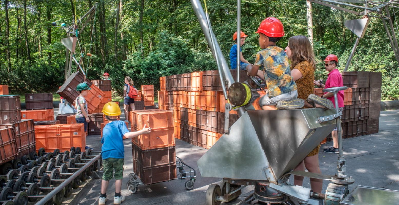 De Spelerij en Uitvinderij is perfect voor een schoolreisje van de basisschool. Foto: De Spelerij - Uitvinderij