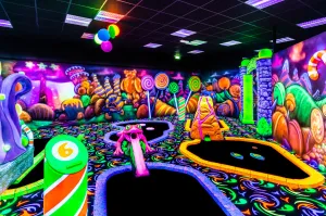 GlowGolf Schiedam Foto: GlowGolf Schiedam.