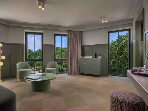 Eén van de ruime suites. Foto: Efteling Eén van de ruime suites. Foto: Efteling