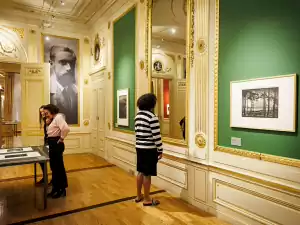 Escher in Het Paleis toont meer dan honderd topstukken van Escher. Foto: Fred Ernst