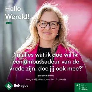 Foto: Be Hague. Hallo Wereld! Leila Foto: Be Hague. Hallo Wereld! Leila