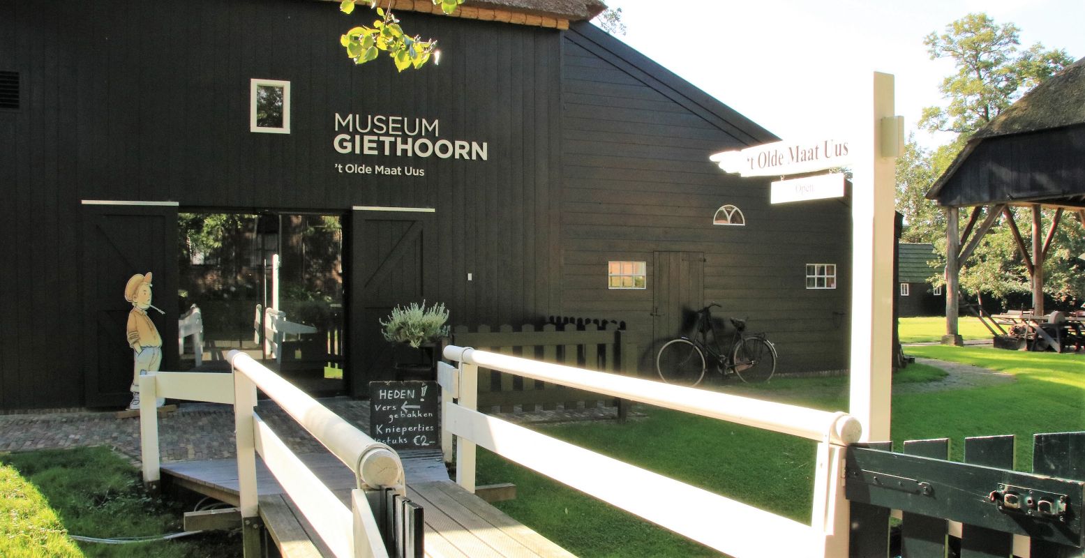 Ontdek de geschiedenis van Giethoorn in 't Olde Maat Uus. Foto: Alie Scholten