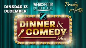 Comedy & Dinner Show Werkspoorcafe de Leckere Foto geüpload door gebruiker.