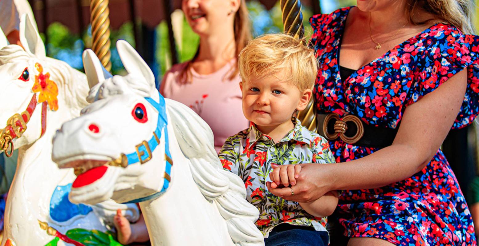 Kleuteruitjes in Gelderland De hele dag genieten je kinderen van superleuke attracties. Foto: Julianatoren ©