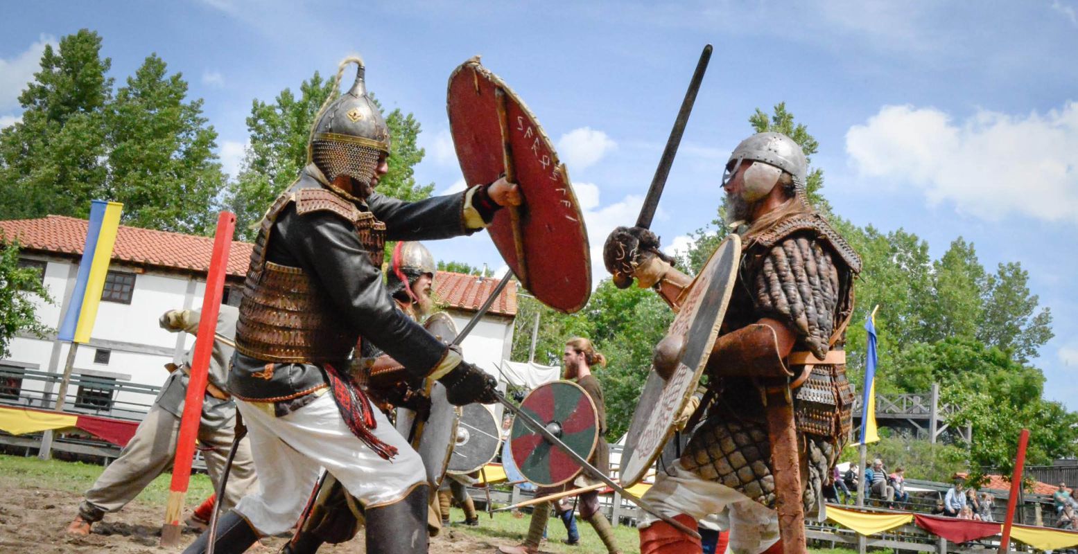 Ontmoet stoere Vikingen tijdens Hemelvaart in museumpark Archeon. Foto: Archeon