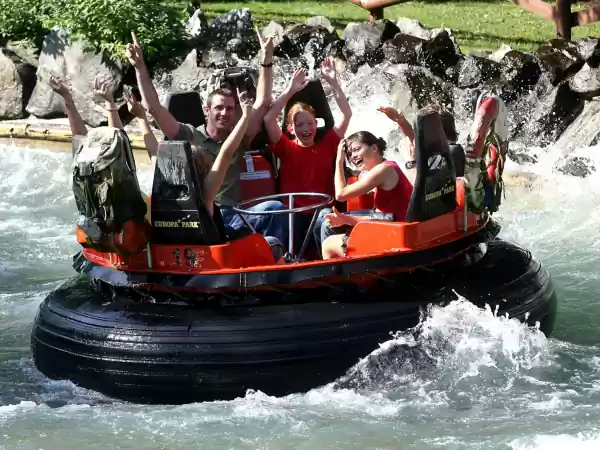 Europa Park Rafting over de wilde rivier. Foto: Europa Park