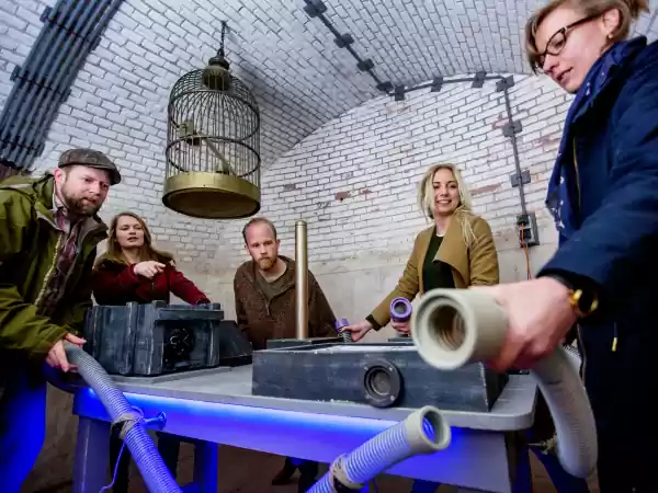 De spannende escape room Elements. Foto: Fort Pannerden © Duncan de Fey