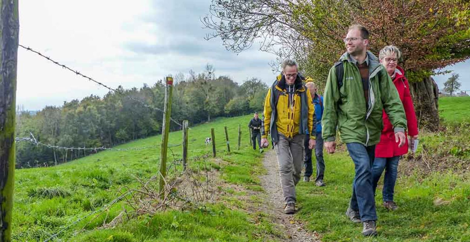 Tien wandelroutes maakten kans op de titel Wandelroute van het Jaar 2018. Foto: Wandelroute van het Jaar 2018.