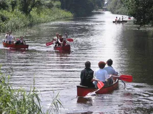 Samen kanovaren. Foto: Aktief Overijssel.