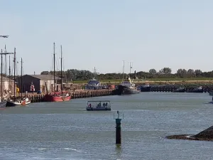 Zonnepont Jonge Seun tussen de Zuiderpier en de Willemskade. Foto: DagjeWeg.NL