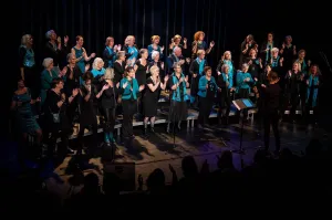 Concert popkoor XING Kijkaan Loraine KaanFoto geüpload door gebruiker.