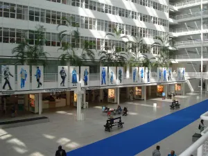 Atrium Den Haag Tentoonstelling Prinsjesdag in Blauw en Goud. Foto: Atrium City Hall