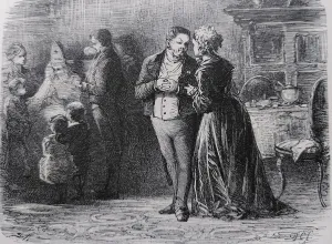 De Sint-Nikolaasavond in 1847 Foto: Theater Kwast De Sint-Nikolaasavond in 1847 Foto: Theater Kwast