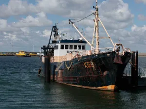 Jachthaven Colijnsplaat Schelpenvissers. Foto: Provincie Zeeland © Ben Biondina